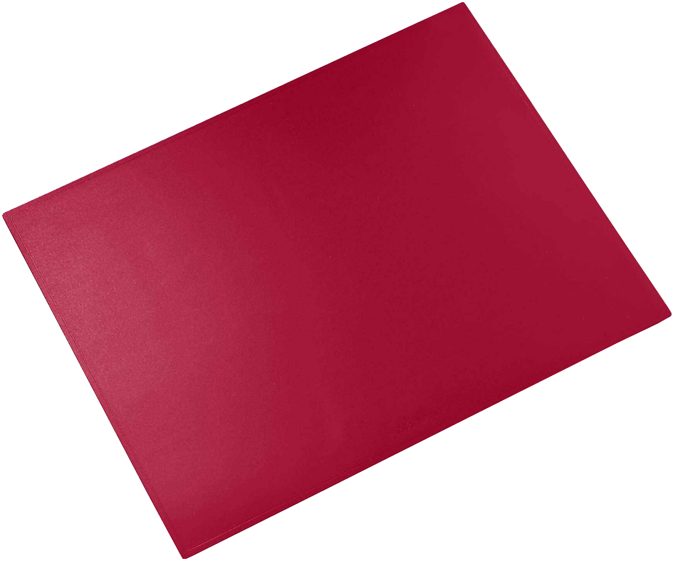40534_DURELLA_rot58932627663f4 Läufer Schreibunterlage DURELLA, 400 x 530 mm, rot