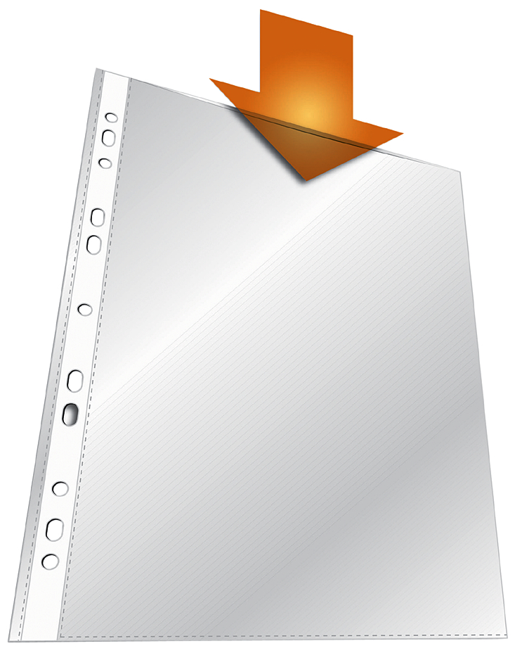265658937703cfbaa DURABLE BUSINESS Prospekthülle, DIN A4, PP, transparent