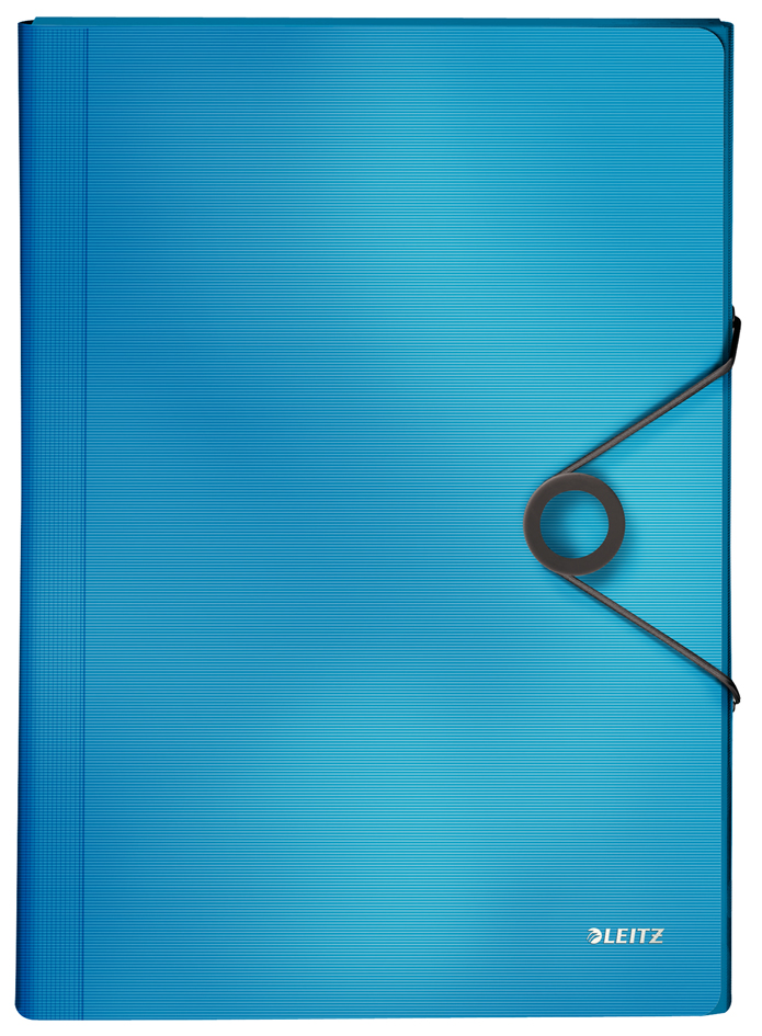 LEITZ Projektmappe Solid, A4, PP, 6 Fächer, schwarz