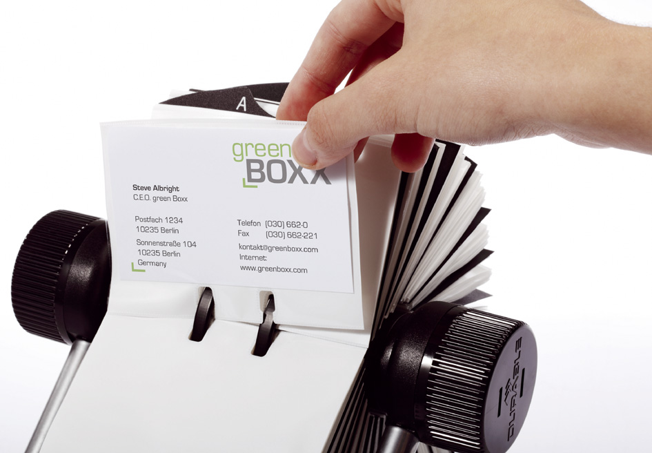 2481_01_APP_A DURABLE Visitenkartenkartei VISIFIX, schwarz