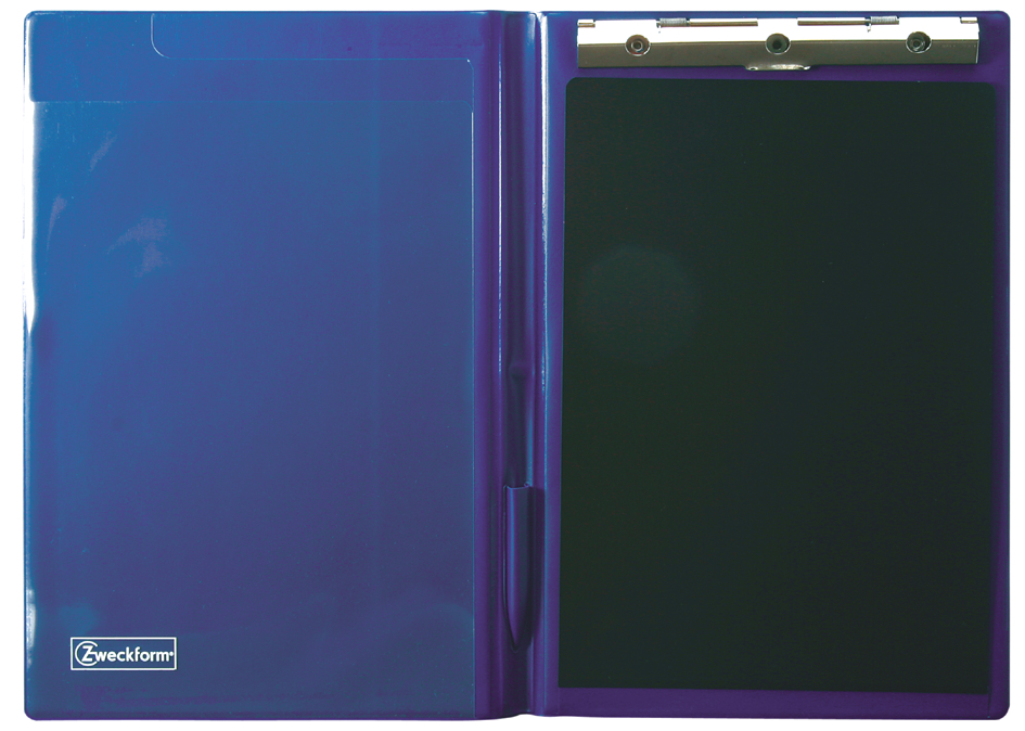 2301 AVERY Zweckform Klemm-Mappe, A4, PVC-Folie, blau