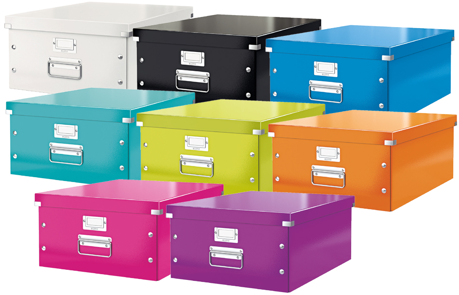 60450099eYf4gjkKJSA2s LEITZ Ablagebox Click & Store WOW, DIN A3, violett