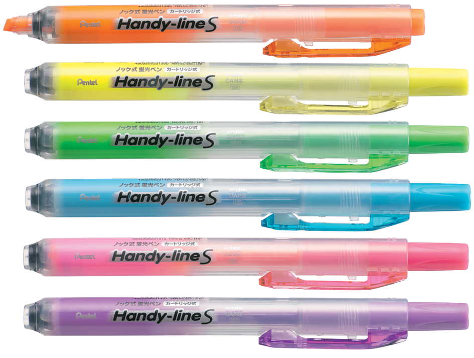 SXS15F-Vschraeg58932e9b1d311 Pentel Textmarker Handy-lineS SXS15, pink