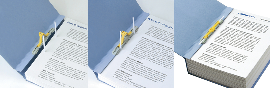 58_89_Anw_158934f23bf699 PLUS JAPAN Archivierungsordner ZEROMAX, A4 breit, blau
