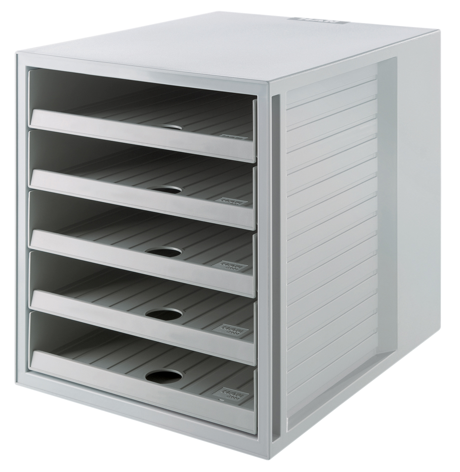 14018_18589b28d824201 HAN Schubladenbox KARMA, 5 offene Schübe, Gehäuse: schwarz