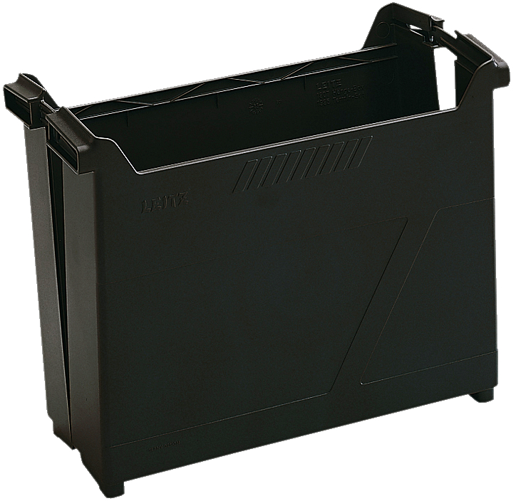 1907 LEITZ ALPHA Hängeregistratur-Box, schwarz