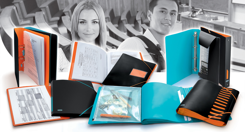 ELBA Eckspannermappe XL ´ELBA for Students´, DIN A4, PP