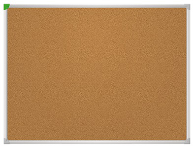 FRANKEN Korktafel U-Act! Line, 1.200 x 800 mm, braun