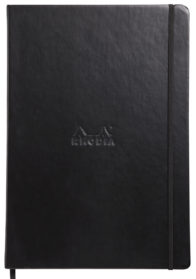 118469C58935fb53eaeb RHODIA Notizbuch ´Webnotebook´, DIN A4, gepunktet, schwarz