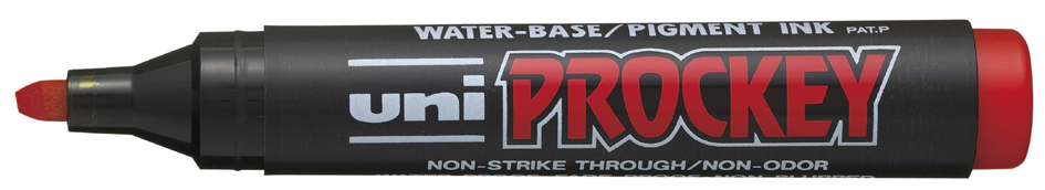 uni-ball Permanent-Marker PROCKEY (PM-126), rot