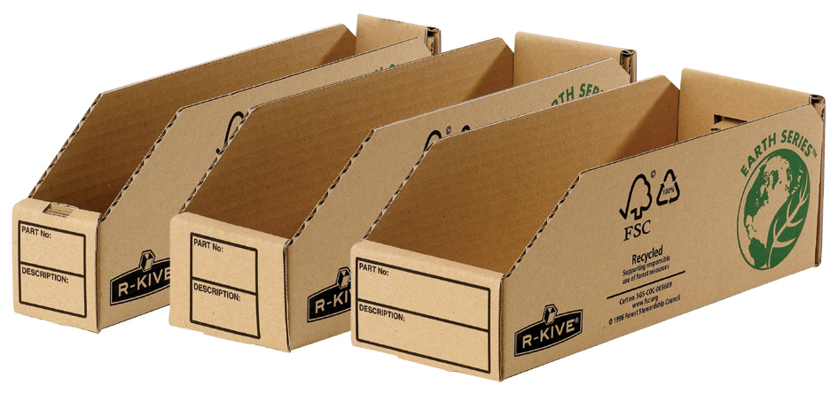 07351-53x3VMLdfEBxLFZ Fellowes BANKERS BOX EARTH Kleinteilebox, braun, (B)200 mm