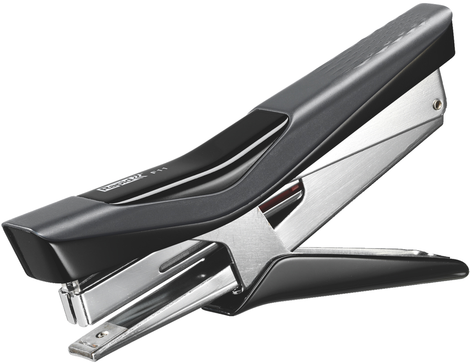5000289 Rapid Heftzange Fixativ F11, Heftleistung: 15 Blatt, schwarz