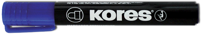 M20953lwUmYRVvQjL0k Kores Permanent-Marker ´K MARKER´, Rundspitze, pink