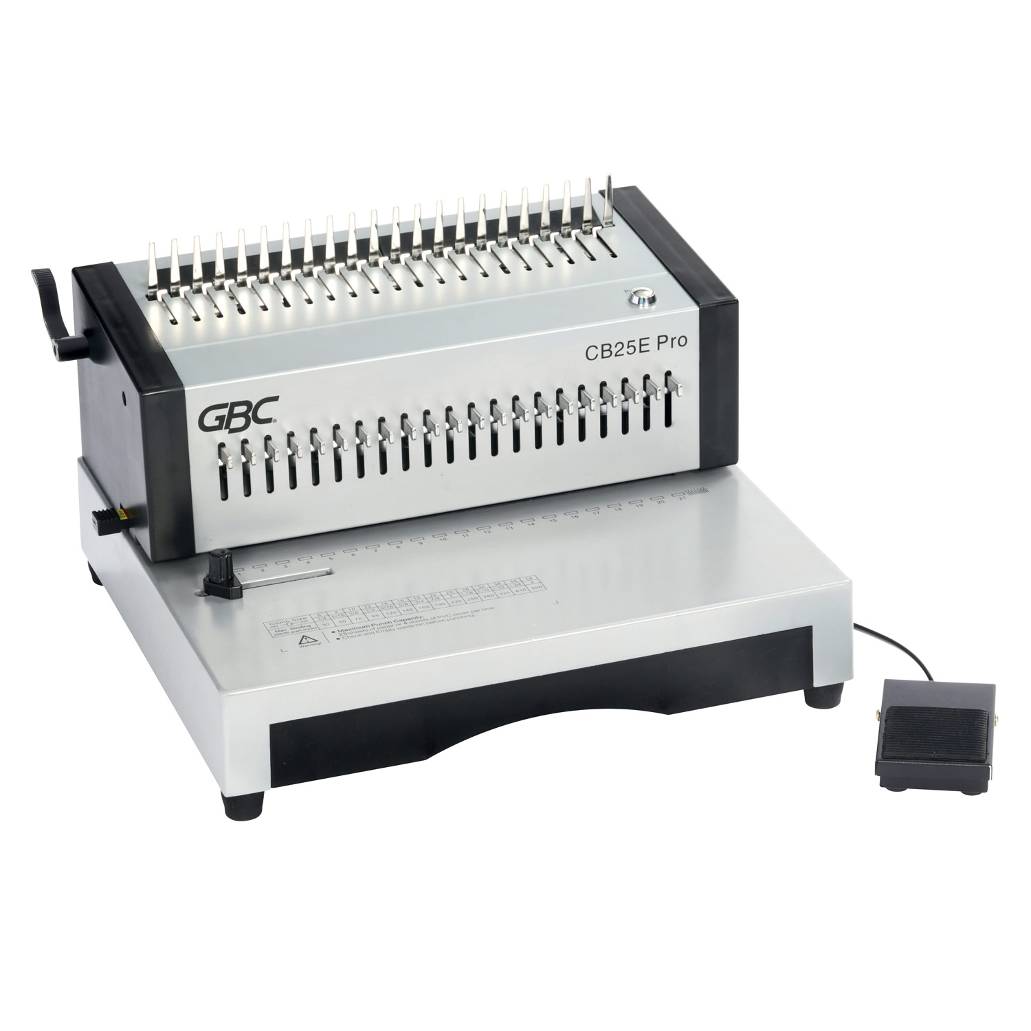 GBC Elektrisches Plastikbindegerät CombBind CB25E Pro GBC Elektrisches Plastikbindegerät CombBind CB25E Pro