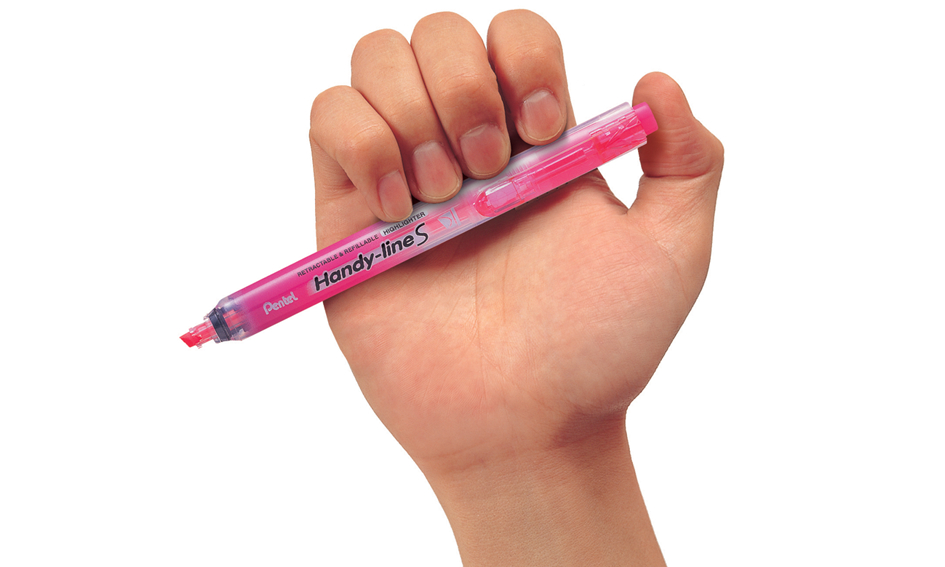 SXS15_hand58932e9b70717 Pentel Textmarker Handy-lineS SXS15, pink