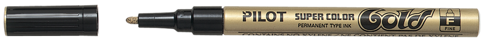 18864PAG58932127d0d60 PILOT Permanent-Marker SUPER COLOR, feine Spitze, silber