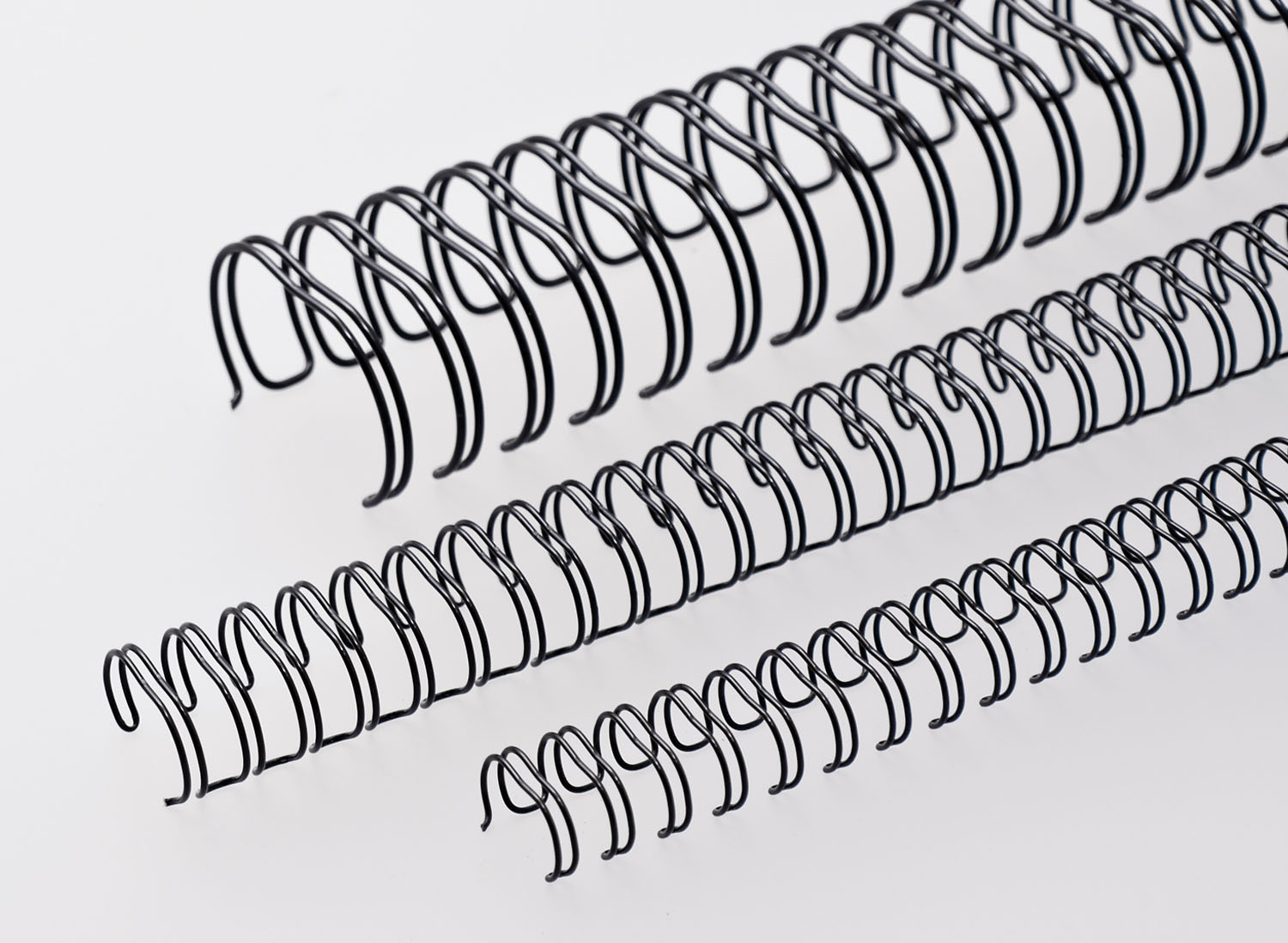 RENZ Drahtbinderücken, Teilung 2:1, 8.0 mm - DIN A5 - schwarz RENZ Drahtbinderücken, Teilung 2:1, 8.0 mm - DIN A5 - schwarz