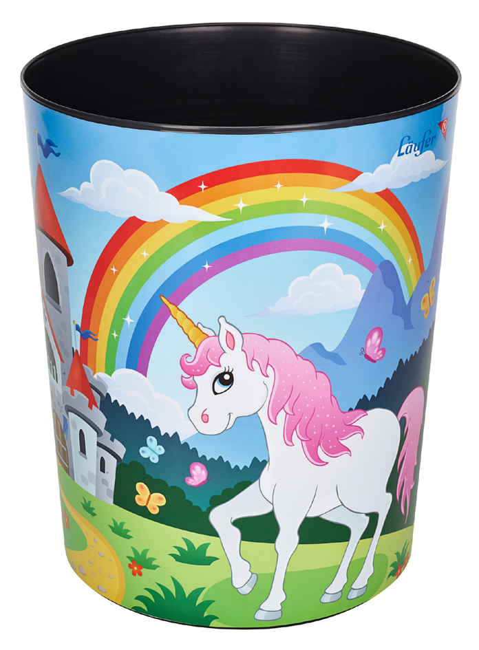 26664 Läufer Papierkorb Einhorn
