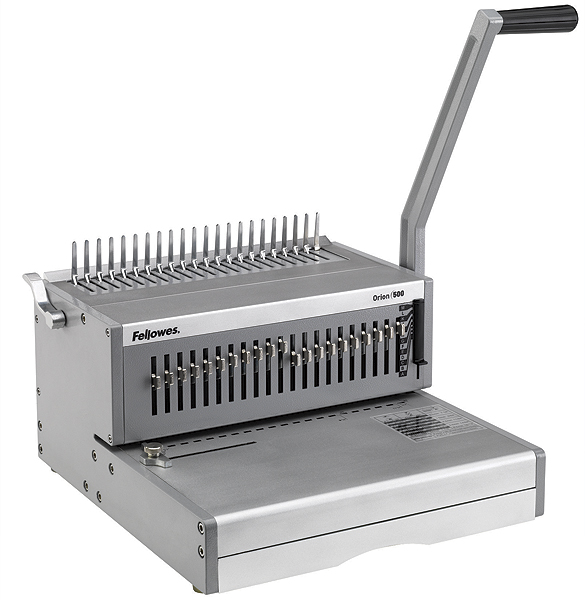 256b8f64b55b83ea3b0f12ec2d433b89 Plastik Bindegerät Fellowes Orion 500