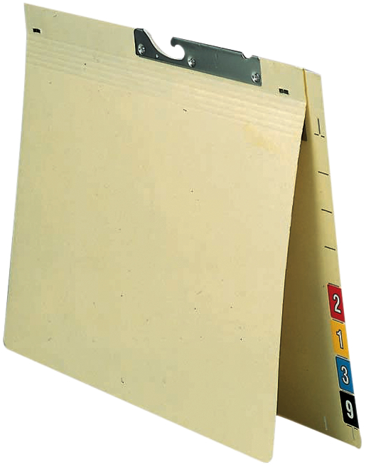 9040258934165e1062 ELBA Spektral-Pendelhefter, DIN A4, Kraftkarton, chamois