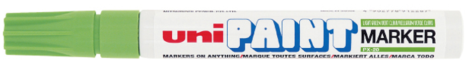 PX20_vertclair5893392c65231 uni-ball Permanent-Marker PAINT (PX-20), rot