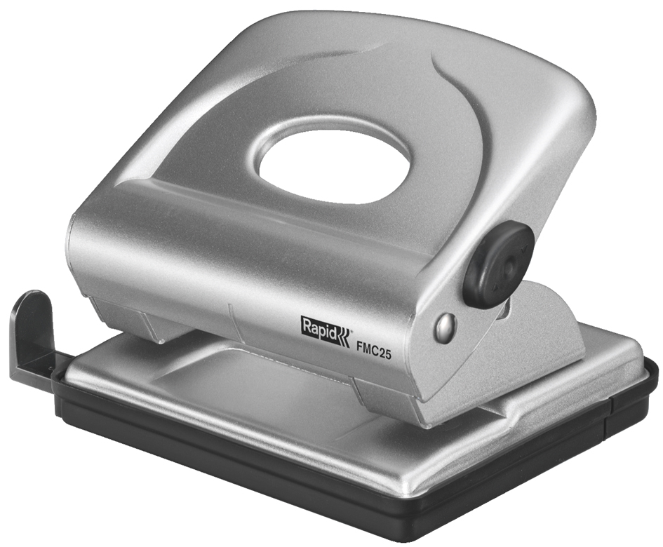 21835502589350542a6aa Rapid Locher FMC25, Stanzleistung: 30 Blatt, silber