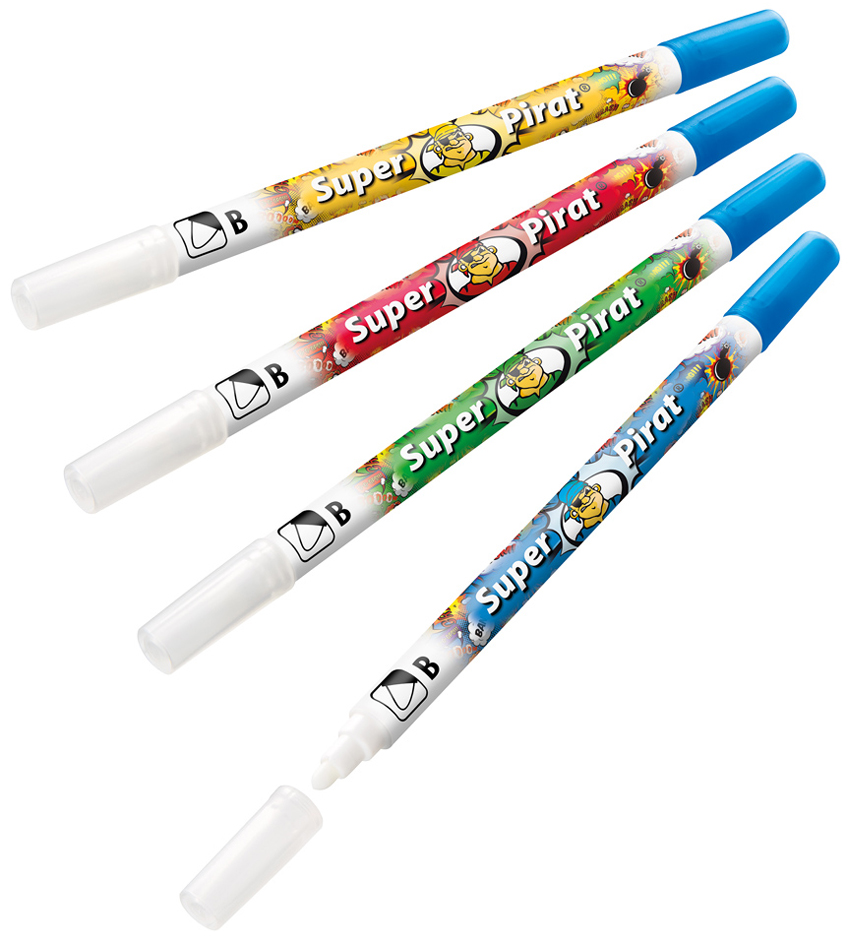 987024-gruppe_01201658933a998dedc Pelikan Tintenlöscher Super Pirat 850BP, breit, Rundspitze