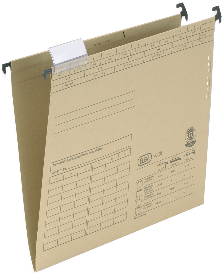 100560075 ELBA Hängemappe VL, Natronkarton (230 g/qm)