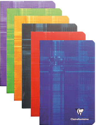87000322 Clairefontaine Cahier piqûre, 110 x 170 mm, 96 pages, ligné