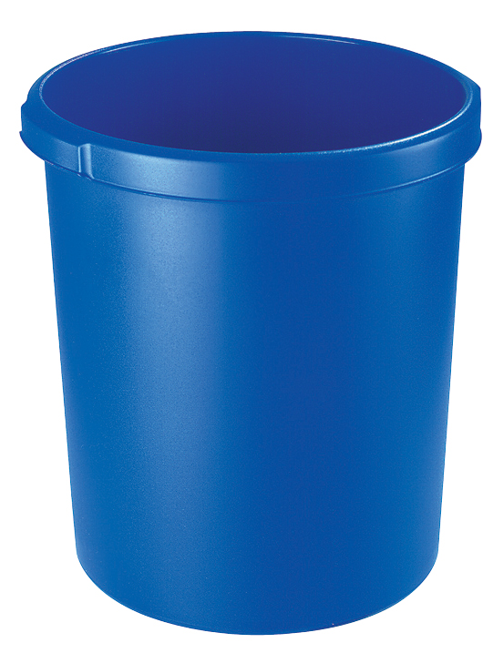 HAN Papierkorb STANDARD, 30 Liter, rund, blau