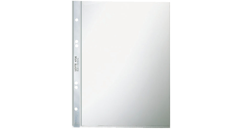 473500035893640296a85 LEITZ Prospekthülle Super Premium, A5, PVC, glasklar, 0,08mm