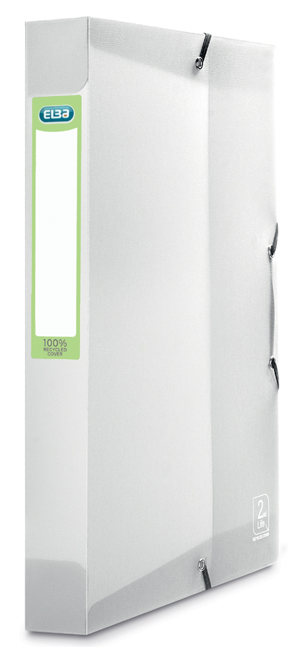40007132258d34bc6e5e49 ELBA Sammelbox ´2nd Life´, 40 mm, DIN A4, PP, farblos