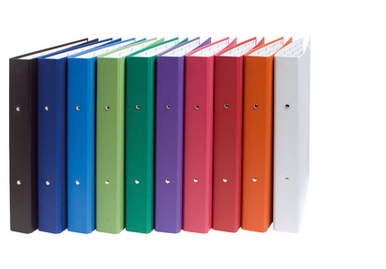 EXACOMPTA Ringbuch, 2-Ring-Mechanik, DIN A4, farbig sortiert
