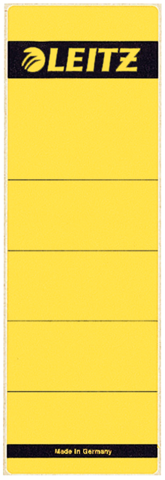 LEITZ Ordnerrücken-Etikett, 61 x 192 mm, kurz, breit, blau
