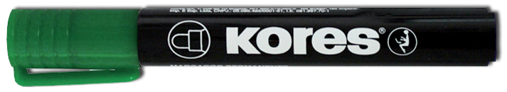 M209559bN1mvfS2vnkh Kores Permanent-Marker ´K MARKER´, Rundspitze, pink