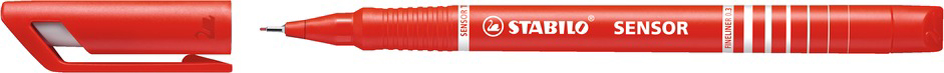 189_40589337b816255 STABILO Fineliner sensor, Strichstärke: 0,3 mm, grün