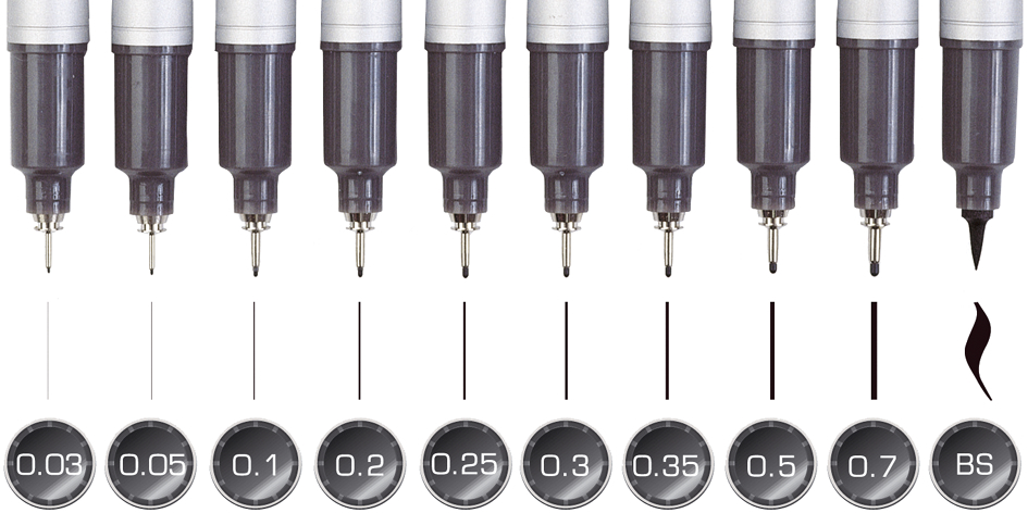 COPIC MULTILINER SP 0,3 mm, schwarz