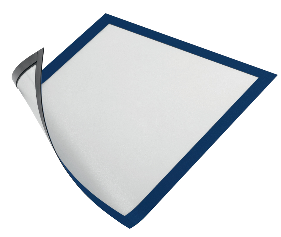 4869_07_GEN_A5893a017ec06b DURABLE Magnet-Rahmen DURAFRAME MAGNETIC, DIN A4, dunkelblau