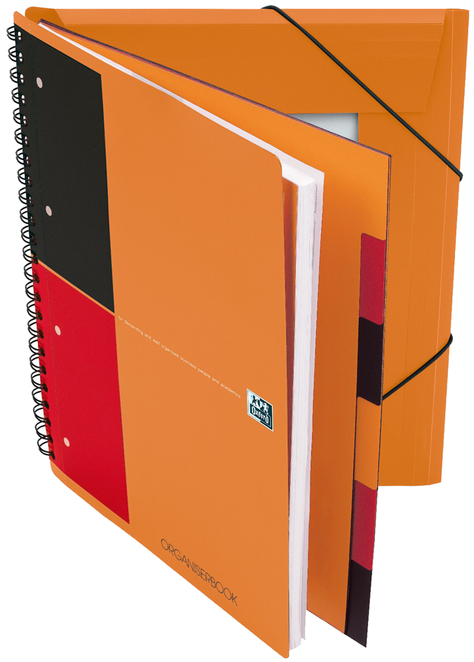 001802 Oxford International Collegeblock ´Organiserbook´, kariert