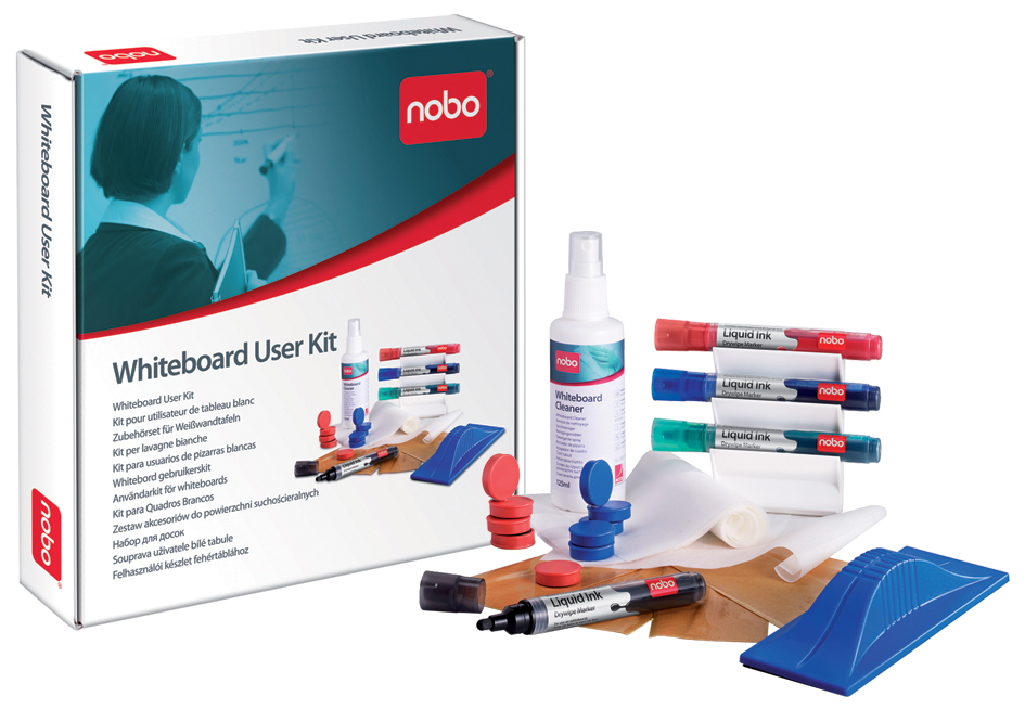 1901430_box nobo Zubehör-Set für Weißwandtafeln (1901430)