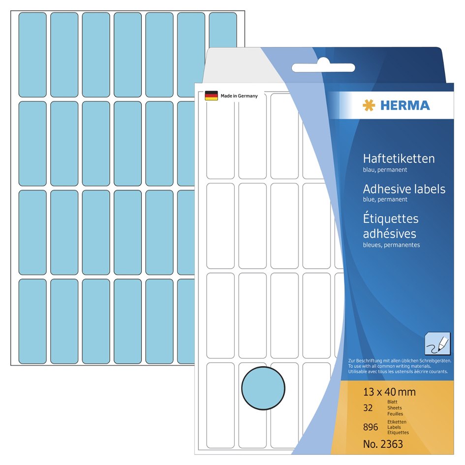 236358934c809e88f HERMA Vielzweck-Etiketten, 20 x 50 mm, gelb, Großpackung