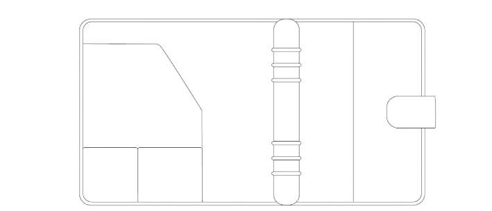 CHRONOPLAN Terminplaner ´Standard A5 Einsteiger Slim´