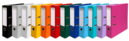 918400B EXACOMPTA PP-Ordner Premium, DIN A4, 80 mm, farbig sortiert