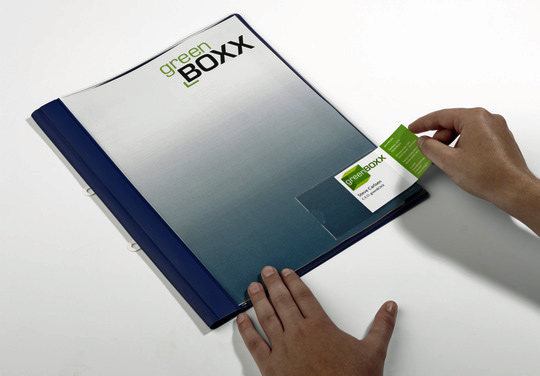 DURABLE selbstklebende Visitenkartentaschen 90 x 57 mm, oben offen