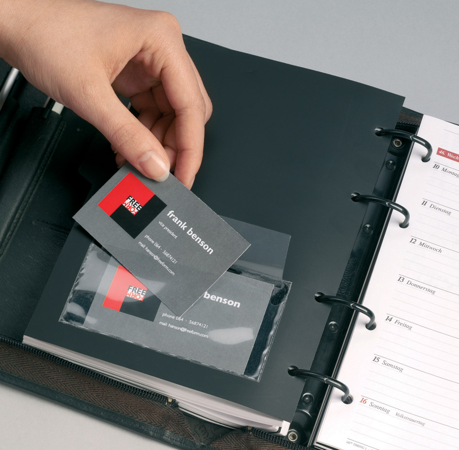 8092-anw DURABLE Selbstklebetaschen POCKETFIX, mit Klappe