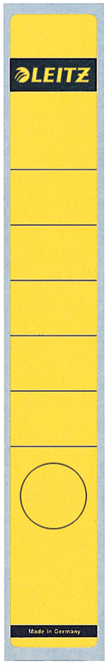 LEITZ Ordnerrücken-Etikett, 39 x 285 mm, lang, schmal, rot