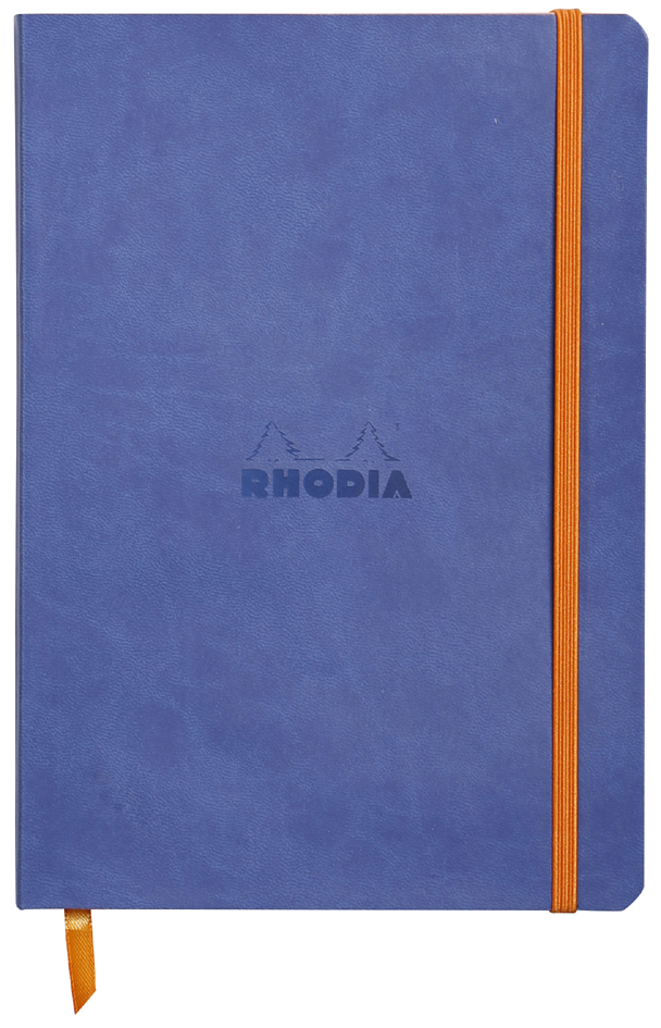 117408C_fac589c5afbdab00 RHODIA Notizbuch RHODIARAMA, DIN A5, liniert, schwarz
