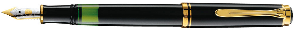 985176589afbaba8593 Pelikan Füllhalter ´Souverän 400´, schwarz/gold
