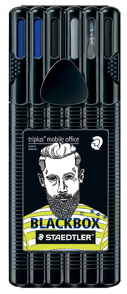 STAEDTLER Schreibset triplus black mobile office