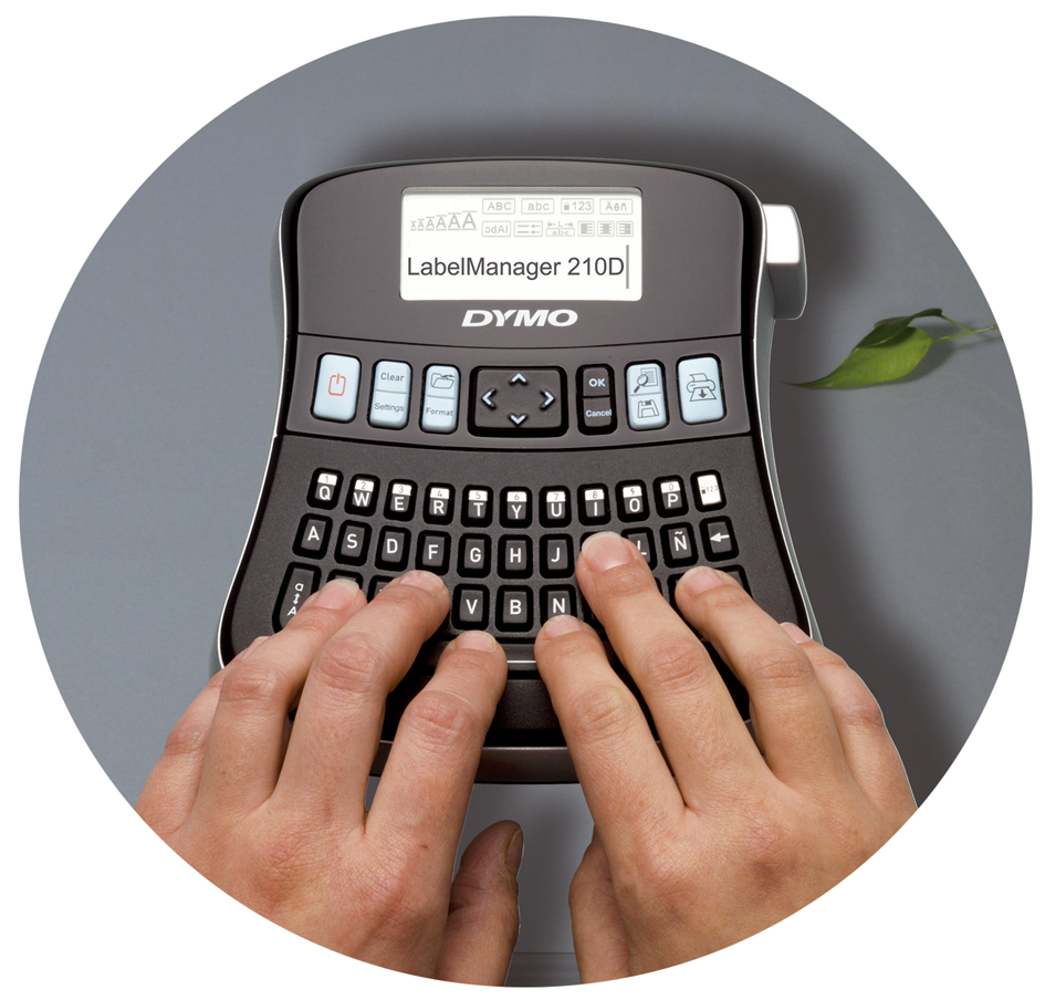 LM210D_Anwendung DYMO Tisch-Beschriftungsgerät ´LabelManager 210D´